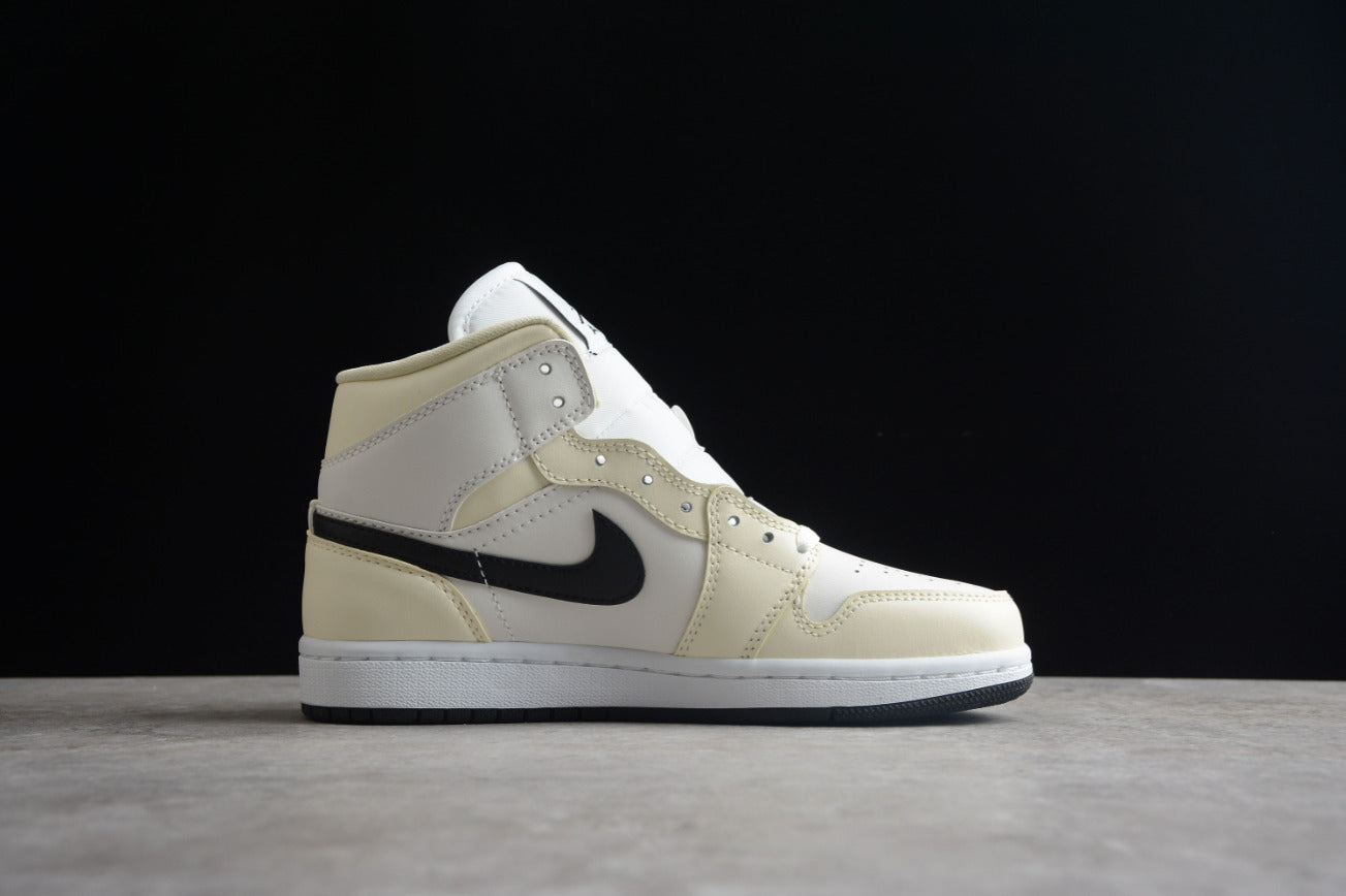 Air Jordan 1 Mid Milk Coconut Cream
