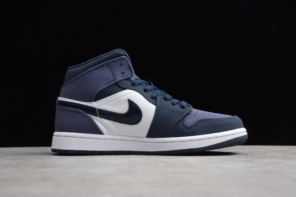 Air Jordan 1 Mid Obsidian Sanded Purple
