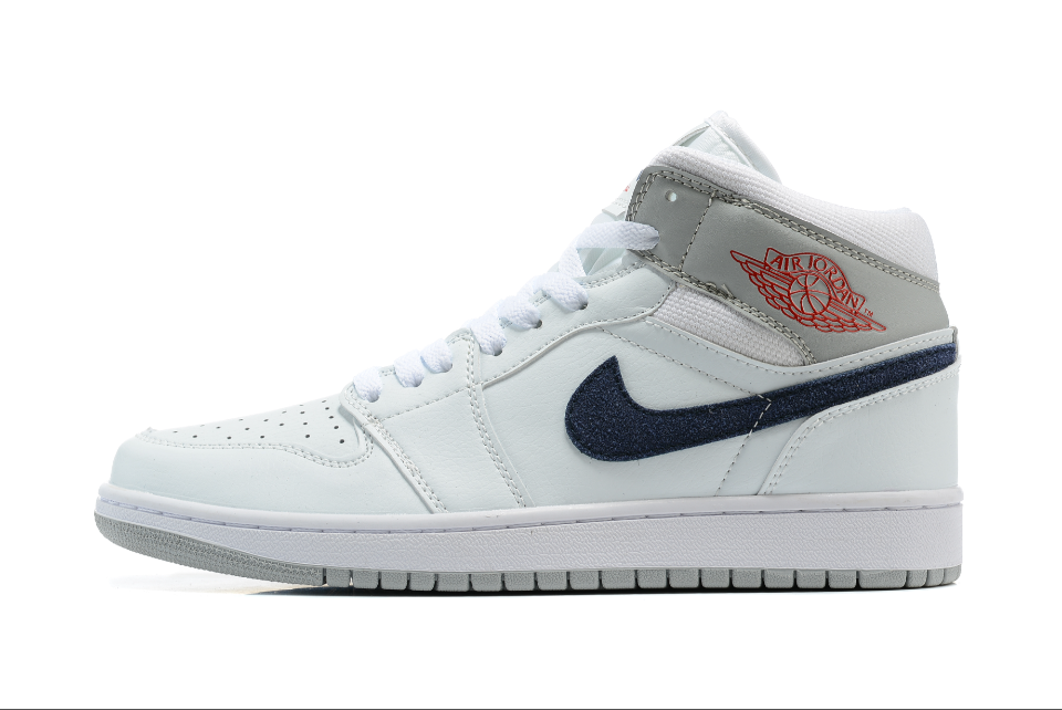 Air Jordan 1 Mid Paris White