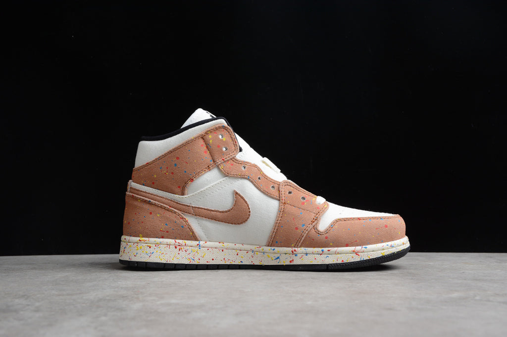 Air Jordan 1 Mid SE Brushstroke