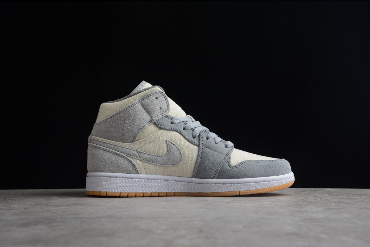 Air Jordan 1 Mid SE Coconut Milk Particle Grey