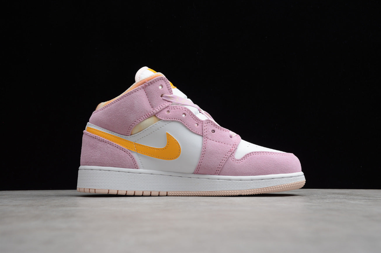 Air Jordan 1 Mid SE GS Acrtic Pink