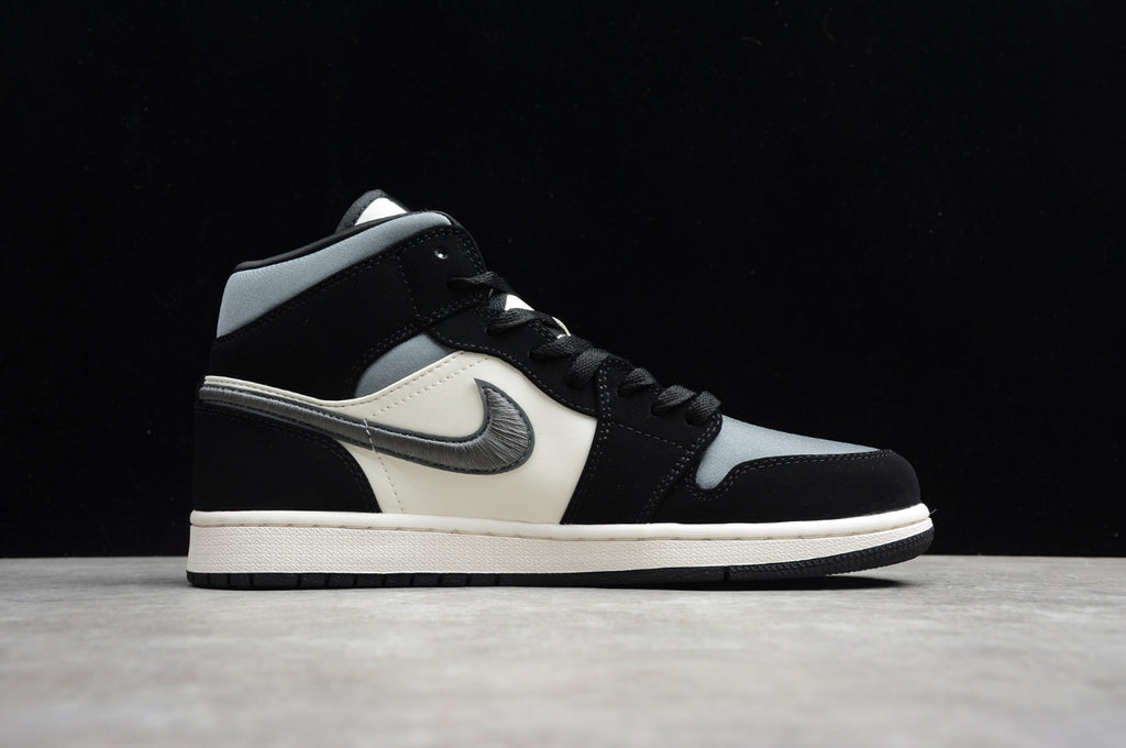 Air Jordan 1 Mid Satin Grey