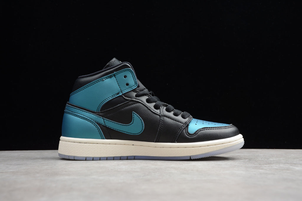 Air Jordan 1 Mid 'Metallic Turquoise'