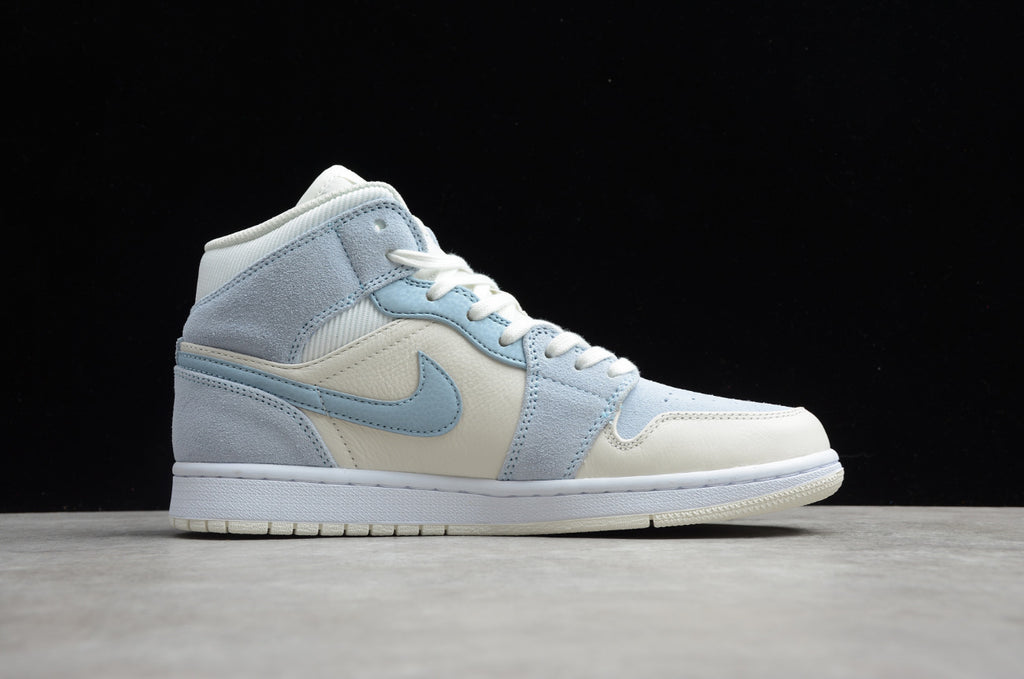 Air Jordan 1 Mid ‘Sail Light Blue’