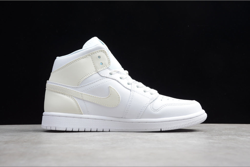 Air Jordan 1 Mid 'White Ivory'