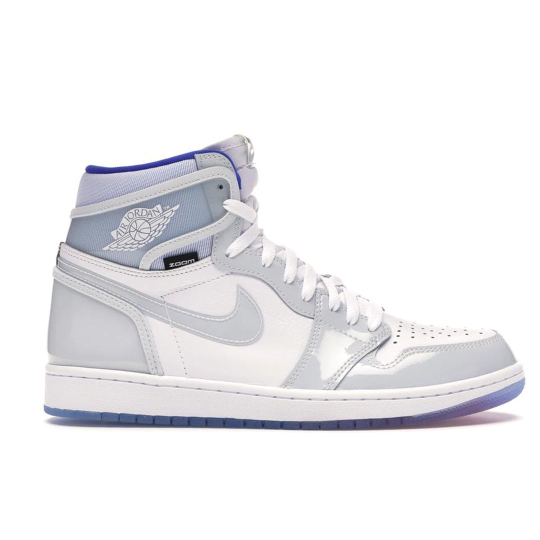 Air Jordan 1 Retro High Zoom White Racer Blue