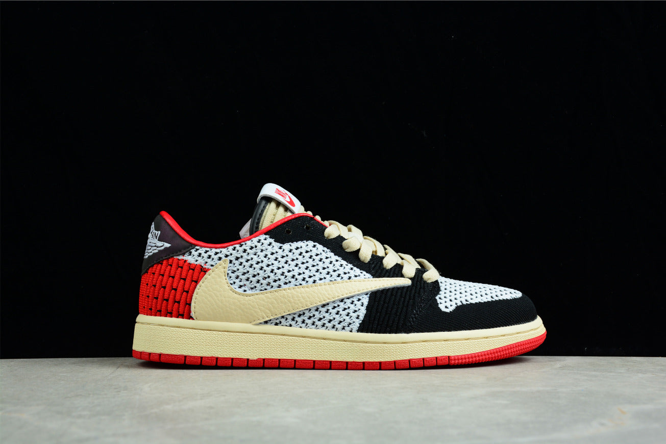 Air Jordan 1 Retro Low Flyknit Red