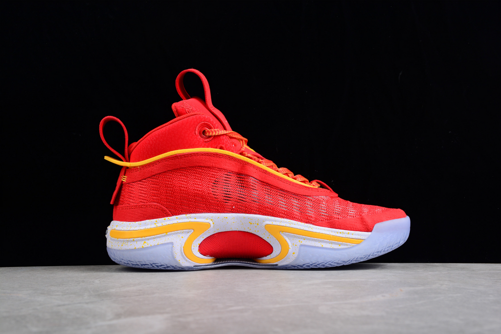 Air Jordan 36 Guo Ailun Red And Yellow