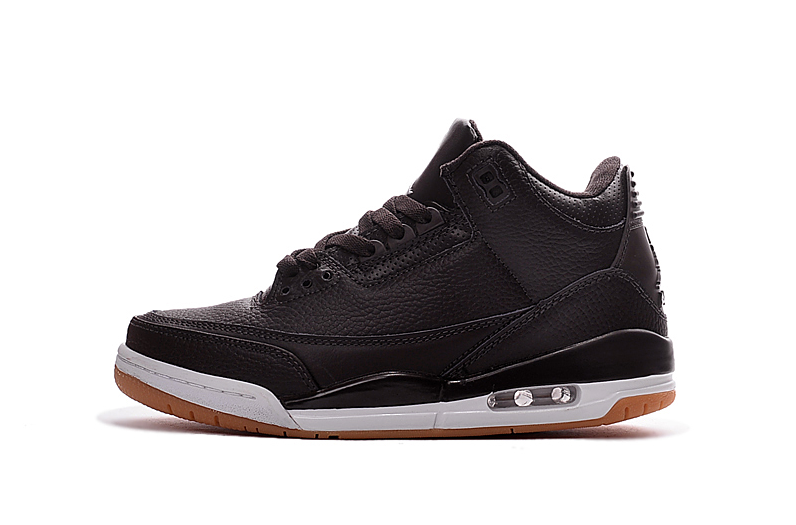 Air Jordan 3 Black Brown White