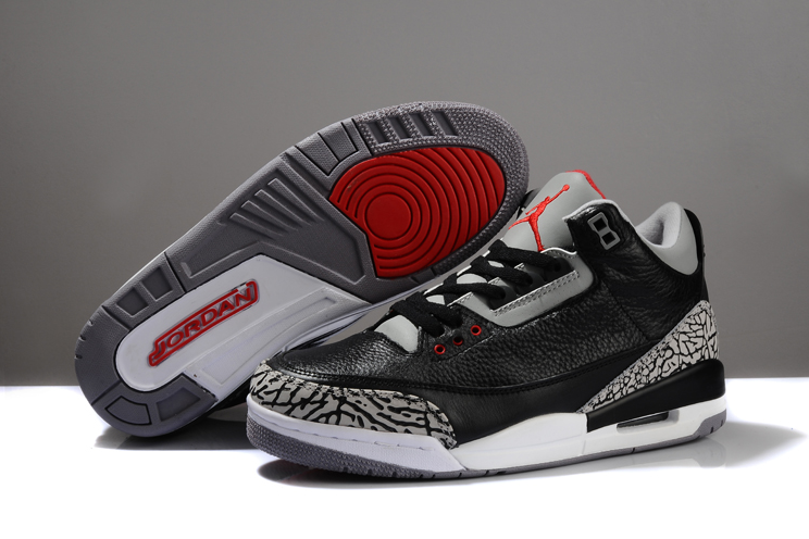 Air Jordan 3 Retro Black Cement Grey