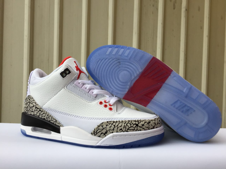 Air Jordan 3 Retro Free Throw Line White Cement