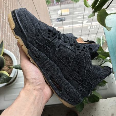 Air Jordan 4 Black Gray