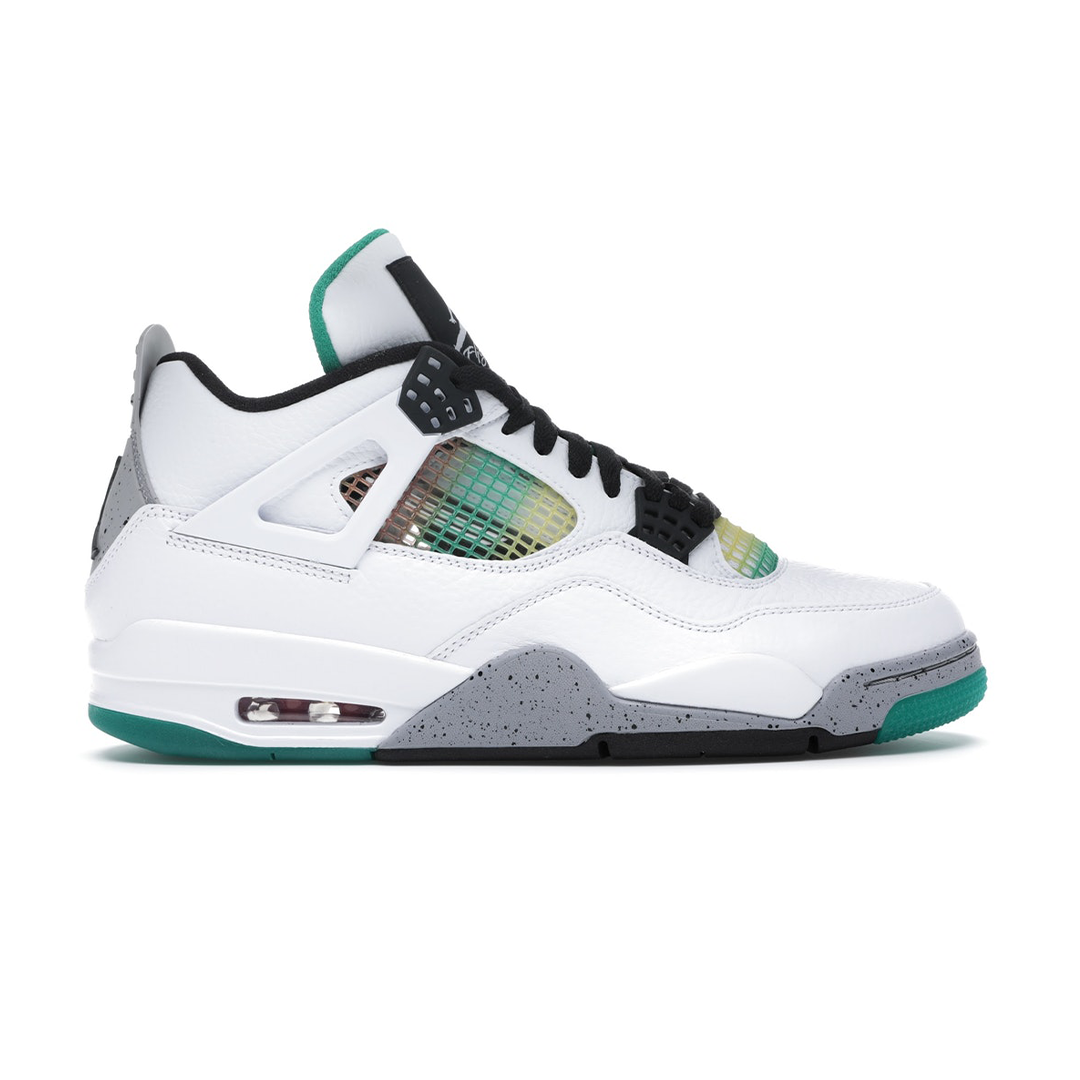 Air Jordan 4 Retro Lucid Green Rasta