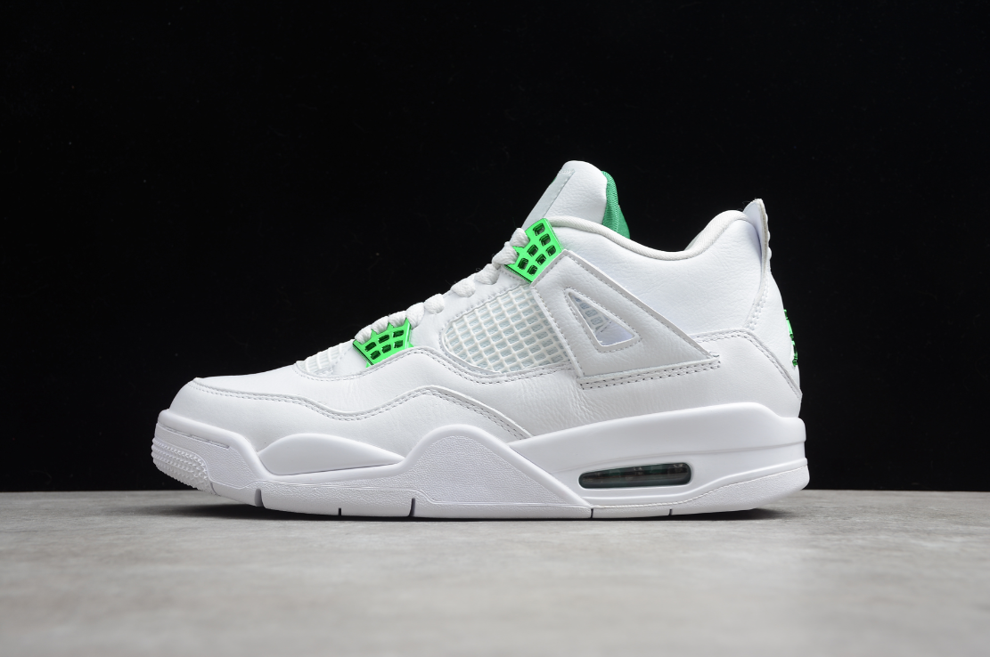 Air Jordan 4 Retro Metallic Green