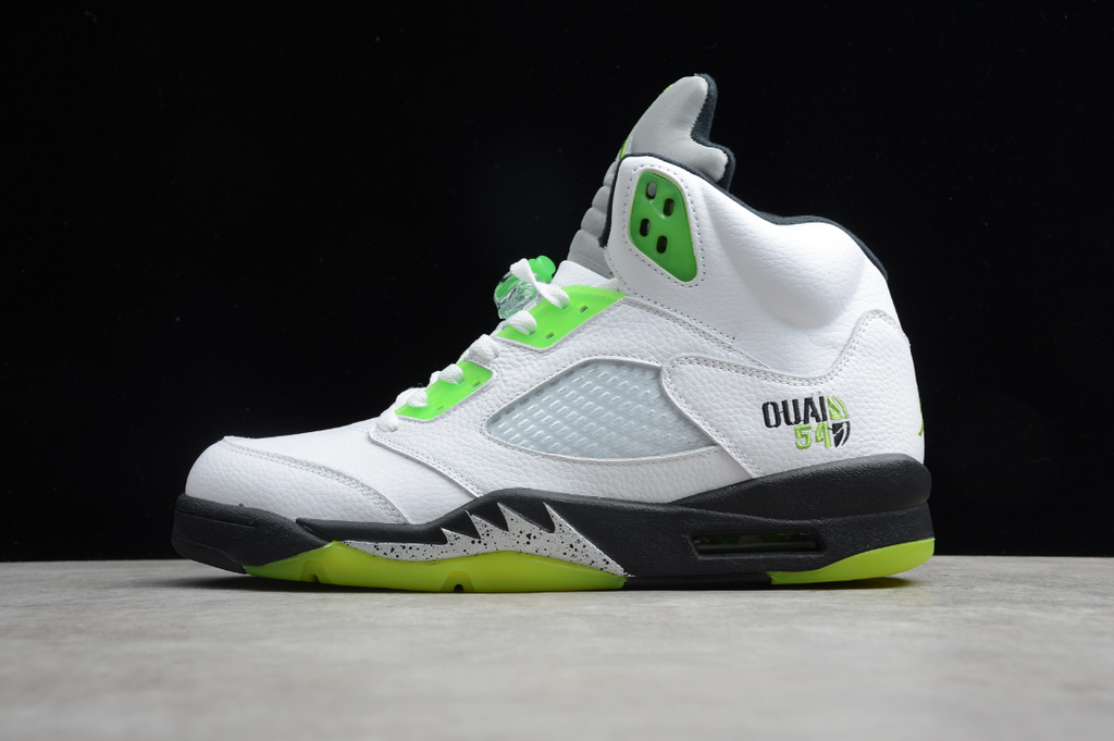 Air Jordan 5 Retro Strap 54 White