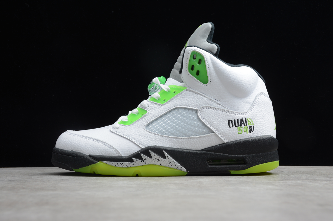 Air Jordan 5 Retro Strap 54 White