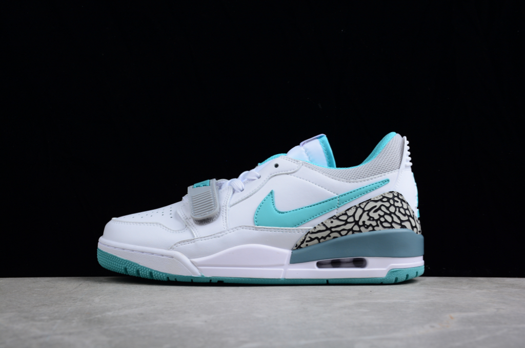 Air Jordan Legacy 312 Low White Turquois