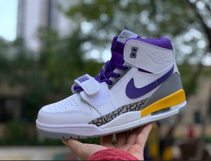 Air Jordan Legacy 312 Three-in-One White Purple