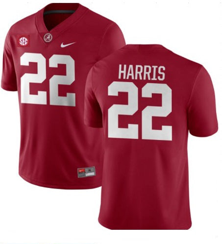 Alabama Crimson Tide #22 Najee Harris College Football Jersey Red
