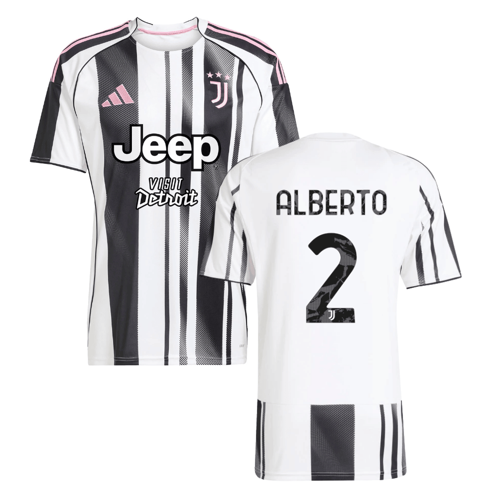 Alberto Costa 2 Juventus 2025-26 Home Men Jersey – White