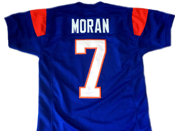 Alex Moran Jersey #7 Custom Unsigned Football Stitched Blue