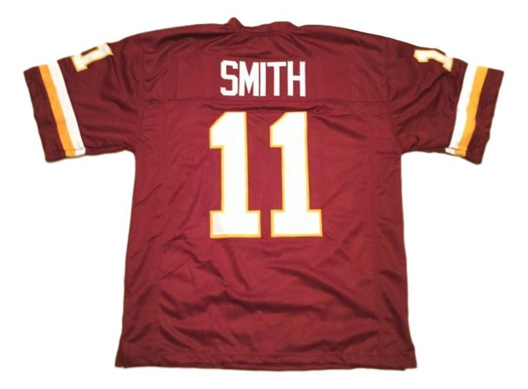 Alex Smith Jersey #11 Custom Unsigned Football Stitched Maroon