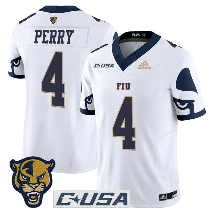 Alex Perry Jersey #4 Florida International Panthers 2025 Stitched