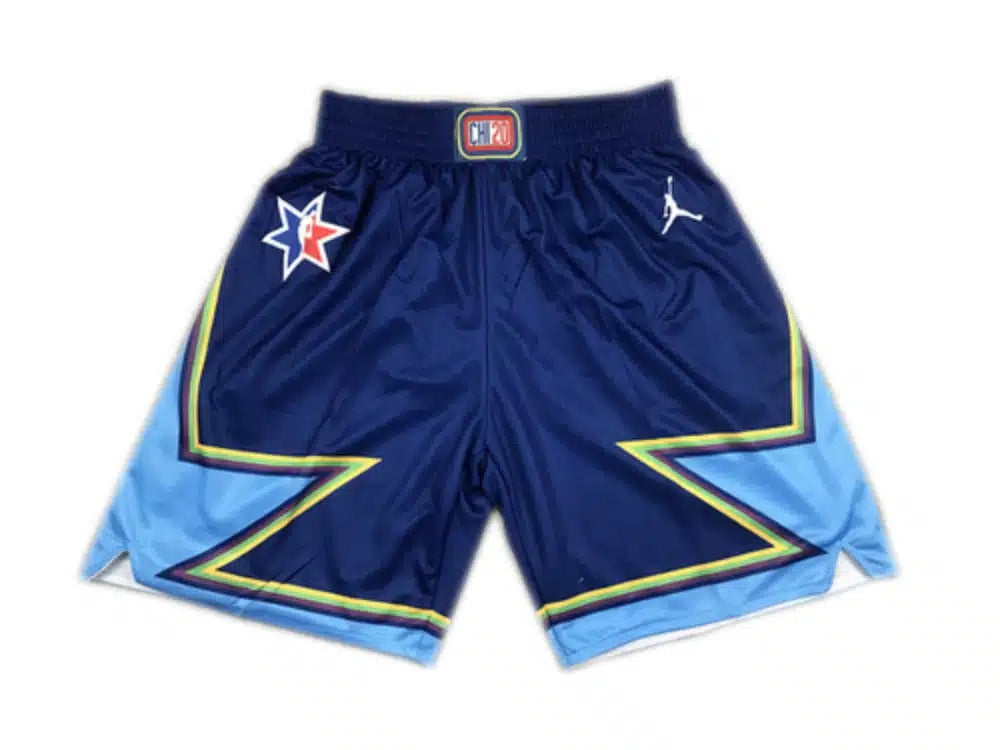 All Star Game 2020 Basketball Shorts Blue