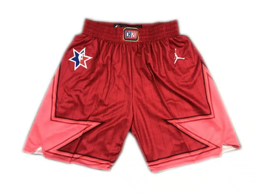 All Star Game 2020 Basketball Shorts Red