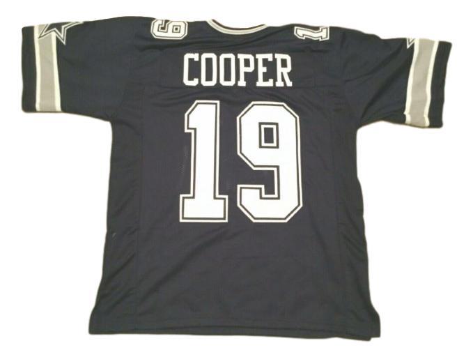 Amari Cooper Jersey #19 Custom Unsigned Football Stitched Blue