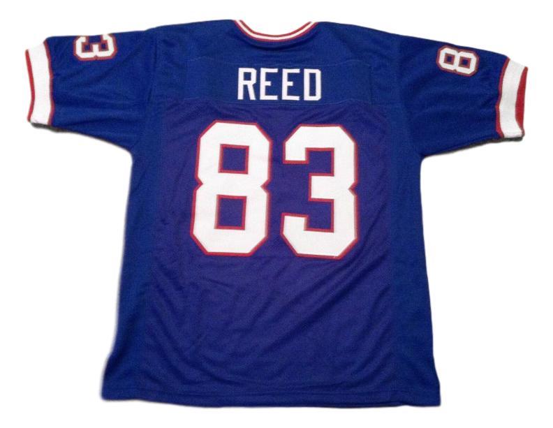Andre Reed Jersey #83 Custom Unsigned Football Stitched Blue
