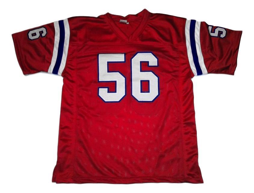 Andre Tippett Jersey #56 CUSTOM STITCHED Unsigned Football Red