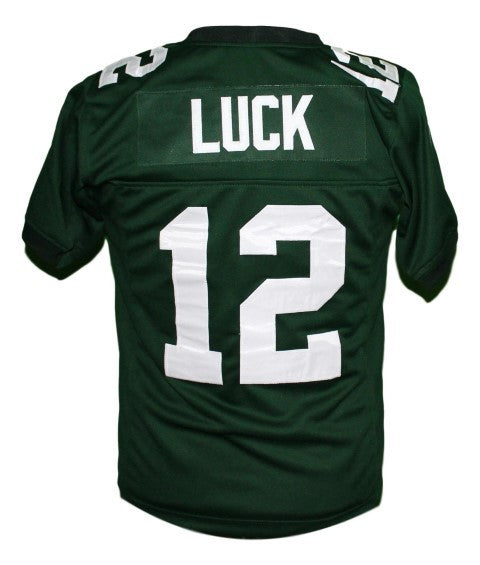Andrew Luck Jersey #12 Custom Unsigned Football Stitched Green
