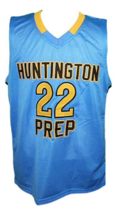 Andrew Wiggins Jersey #22 Huntington Prep Basketball Sewn Blue