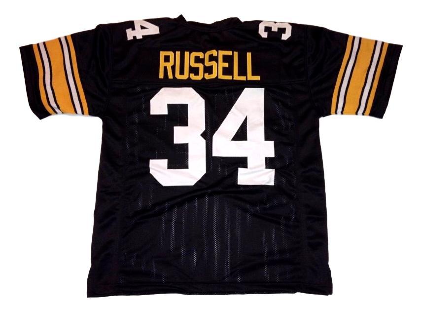 Andy Russell Jersey #34 Custom Unsigned Football Stitched Black