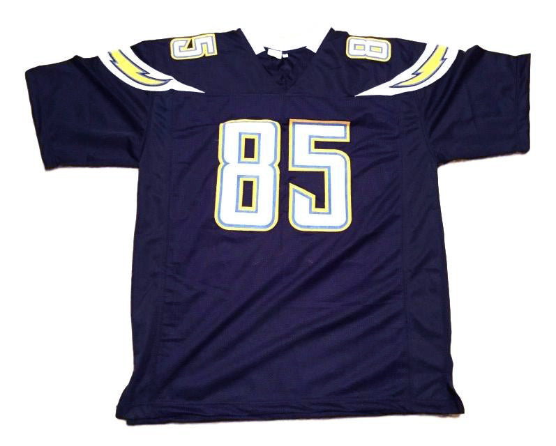 Antonio Gates Jersey #85 Custom Unsigned Football Jerseys Stitched Blue