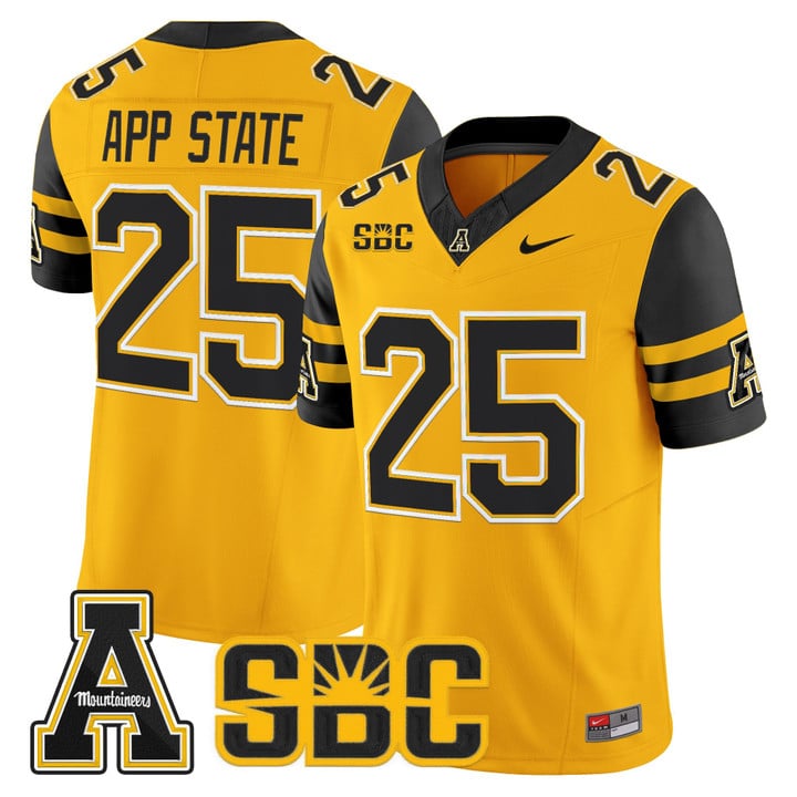 App State Jersey #25 App State Mountaineers 2025 Vapor Limited Stitched