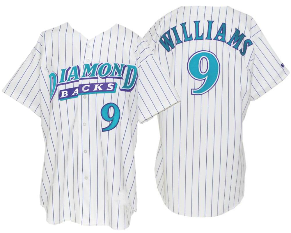 Arizona Diamondbacks Matt Williams White 1998 Throwback Jersey