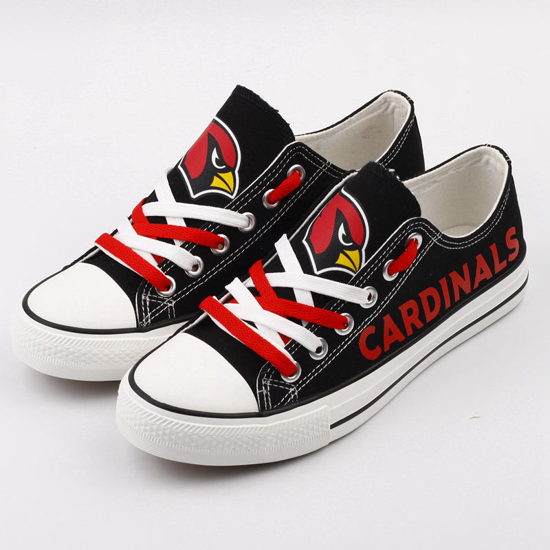Arizona Cardinals Low Top Canvas Sport Sneakers Shoes For Men Women Fans