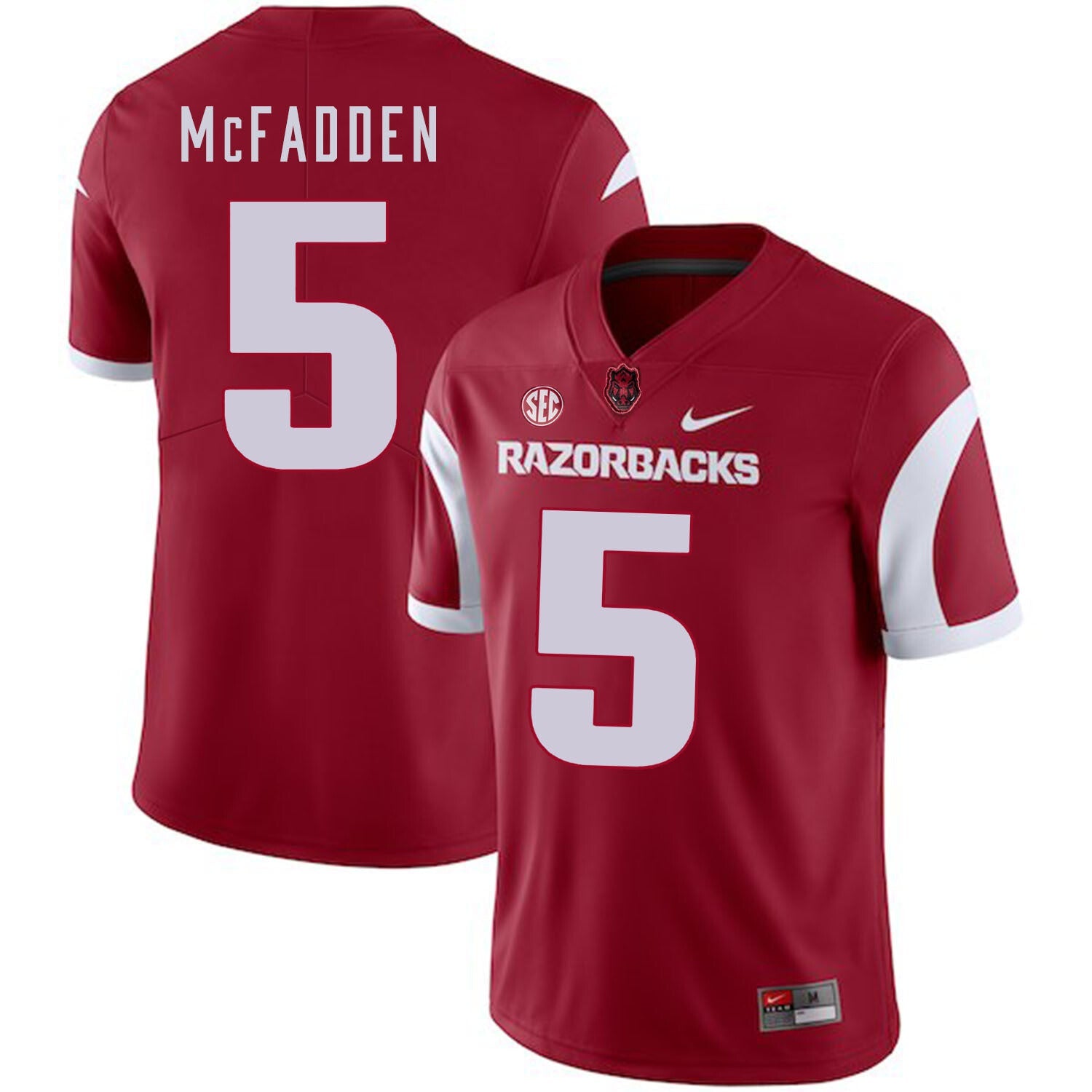 Arkansas Razorbacks #5 Darren McFadden College Football Jersey Red