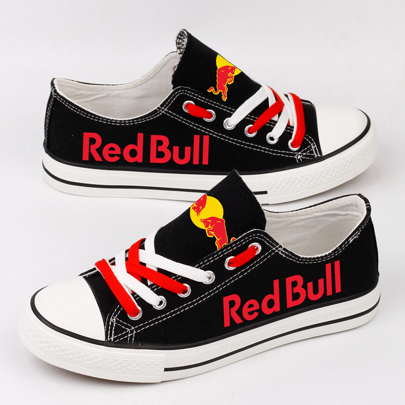 Aston Martin Red Bull Racing Canvas Sneakers Shoes For Men Women Fans