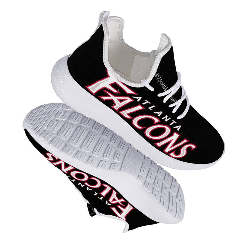 Atlanta Falcons BlackTeam Name Limited Sneaker Shoes For Men Women Fans