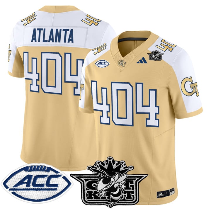 Atlanta Jersey #404 Outkast Georgia Tech Yellow Jackets 2025 Stitched