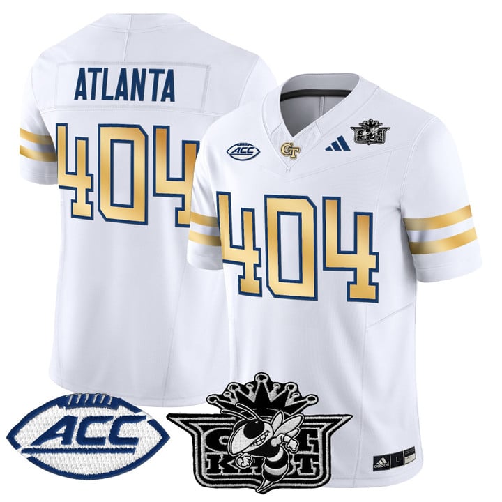 Atlanta Jersey #404 Outkast Georgia Tech Yellow Jackets 2025 Stitched