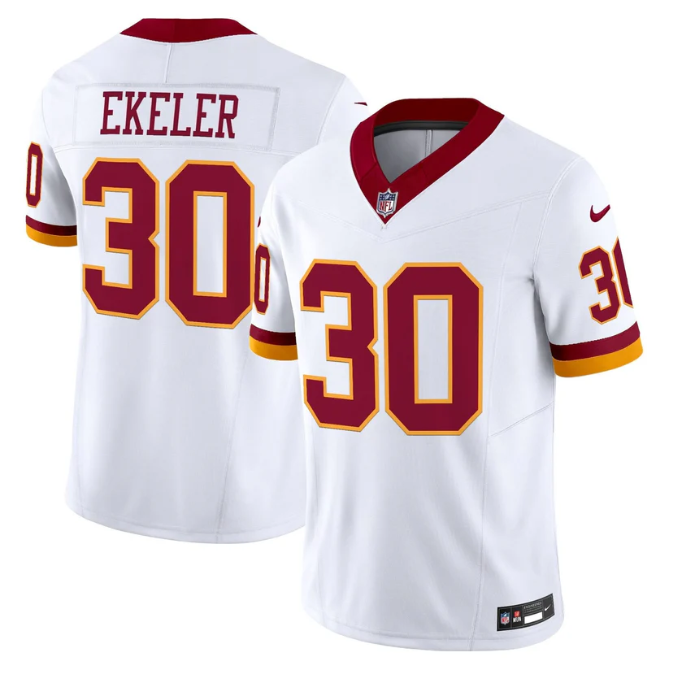Austin Ekeler Jersey #30 Throwback Vapor Limited All Stitched White