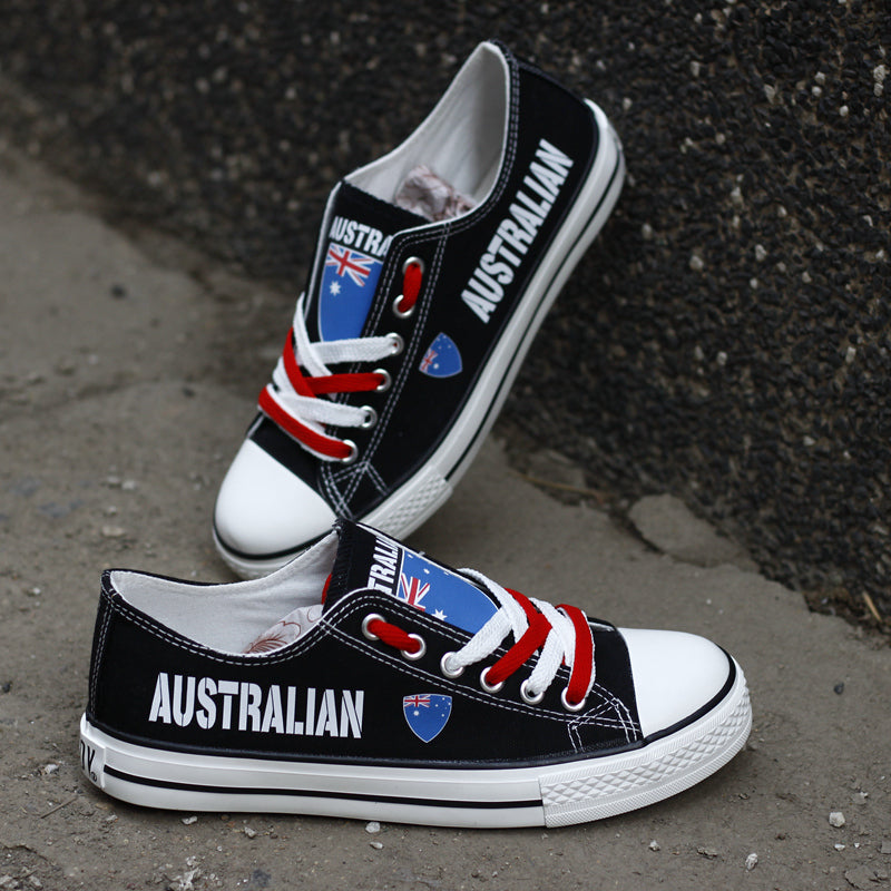 Australian Canvas Sneakers Shoes For Men Women Fans