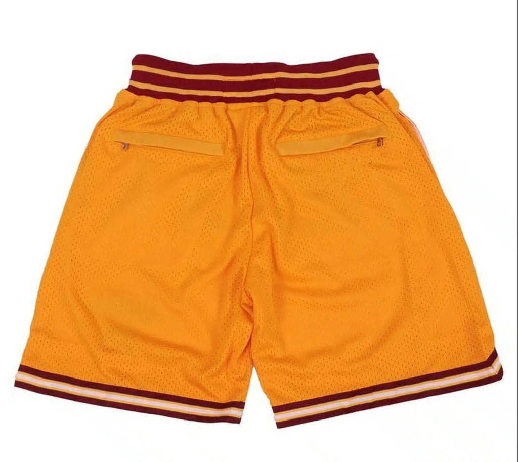 BEL Air Academy SMITH 14 Basketball Yellow Shorts