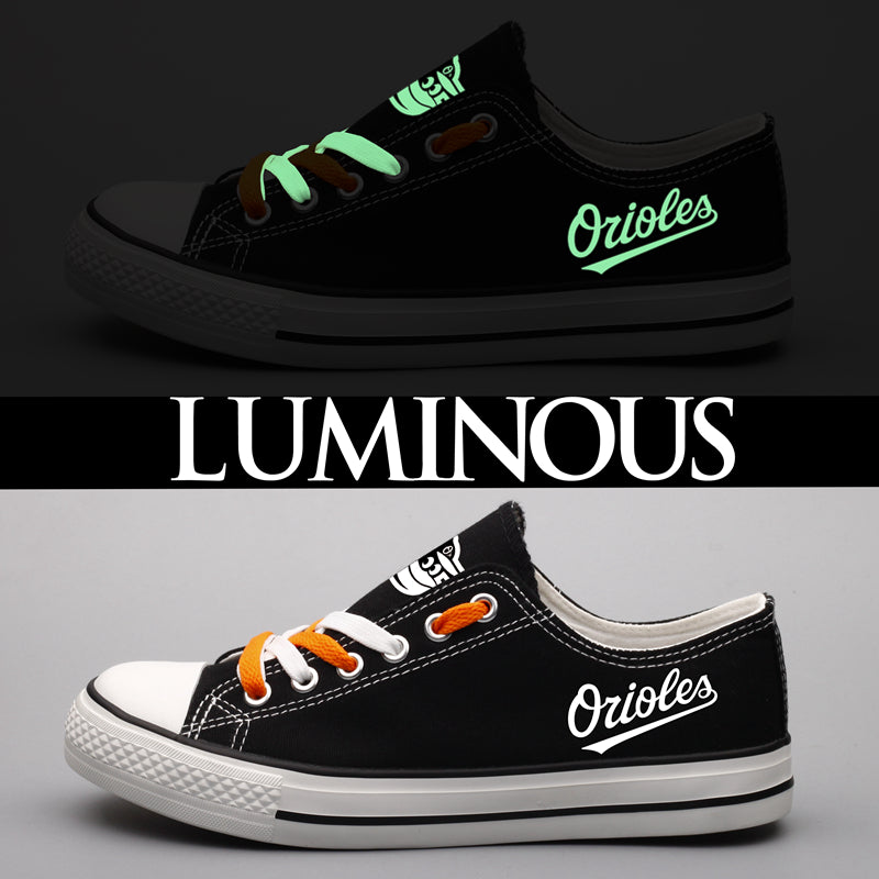 Baltimore Orioles Limited Print Low Top Canvas Shoes Sport Sneakers For Men Women Fans