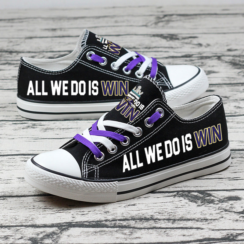Baltimore Ravens Sport Sneakers Shoes For Men Women Fans